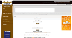 Desktop Screenshot of dubai-businessdirectory.com