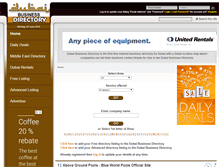Tablet Screenshot of dubai-businessdirectory.com